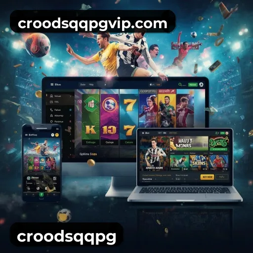 Aplicativo móvel croodsqqpg para iOS e Android